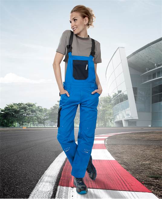 Dámské kalhoty s laclem ARDON®4TECH modré