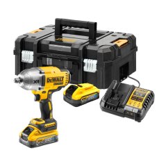 Rázový utahovák DEWALT DCF900H2T 1/2" 18V XR - 2xAku 5,0Ah, nabíječka, kufr