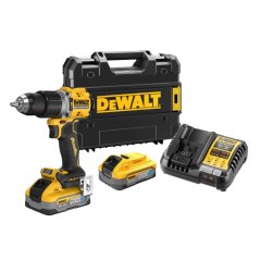 Příklepová vrtačka DEWALT DCD805H2T 18V XR PWST - 2xAku 5,0Ah, nabíječka, kufr