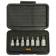 7-dílná sada zástrčných šestihranných hlavic 1/2'' Stanley 1-89-099