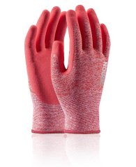 Máčené rukavice ARDON®NATURE TOUCH - s prodejní etiketou - melange růžová