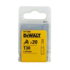 Šroubovací bit DeWALT DT7268 Torx T 30 x 25 mm, 20 ks