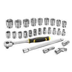 26-dílná sada nástrčných hlavic 1/2" Stanley PRO-STACK FMMT98103-1