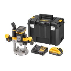 Horní frézka DeWALT DCW620H2 18V XR 12mm - 2xAku, nabíječka, kufr