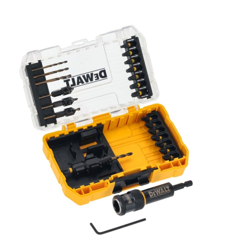24-dílná sada vrtáků a záhlubníků Dewalt DT70779T