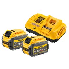 Nabíječka Dewalt DCB118X2 18/54V + baterie 2x 9,0Ah Flexvolt