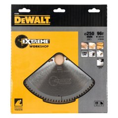 Pilový kotouč Dewalt DT4282 EXTREME WOOD, 250 x 30 mm, 96 zubů