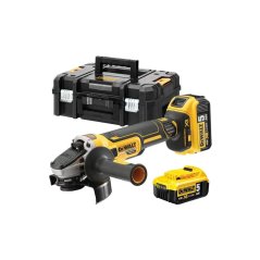 Úhlová bruska Dewalt DCG405P2 18V XR 125 mm – 2xAku, nabíječka, kufr