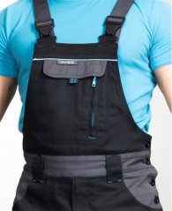 Kalhoty s laclem ARDON®COOL TREND černé prodloužené