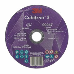 Řezný kotouč 3M Cubitron III 150 x 1,6mm P60+ P/N 90247 T41