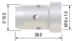 Rozdělovač plynu keramický 500 Parker PB5005C