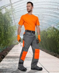 Kalhoty ARDON®2STRONG šedo-oranžové