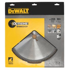 Pilový kotouč Dewalt DT4291 EXTREME WOOD, 350 x 30 mm, 96 zubů