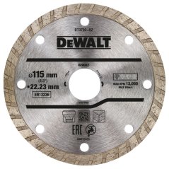Diamantový kotouč Dewalt DT3702 Turbo pro suché řezání, 115 mm