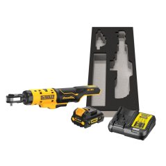 Ráčna DeWALT DCF504L1G 12V XR 1/4" - 1xAku 3,0Ah, nabíječka, PUR vložka