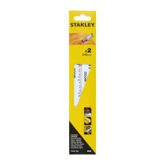 Pilové listy Stanley STA21182 HCS na větve, 240mm, rozteč 5-6,5mm, 2ks